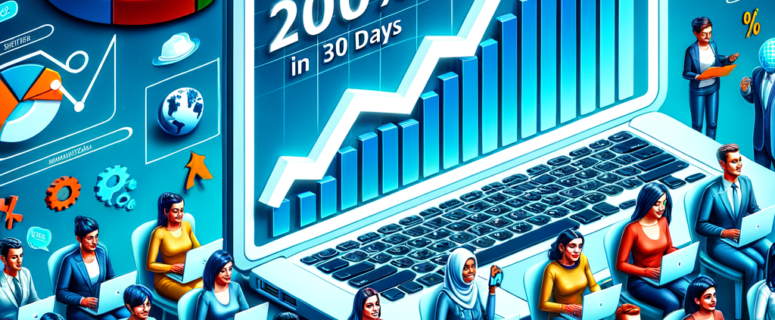 Jak W 30 Dni Zwiększyć Ruch na Stronie o 200%?