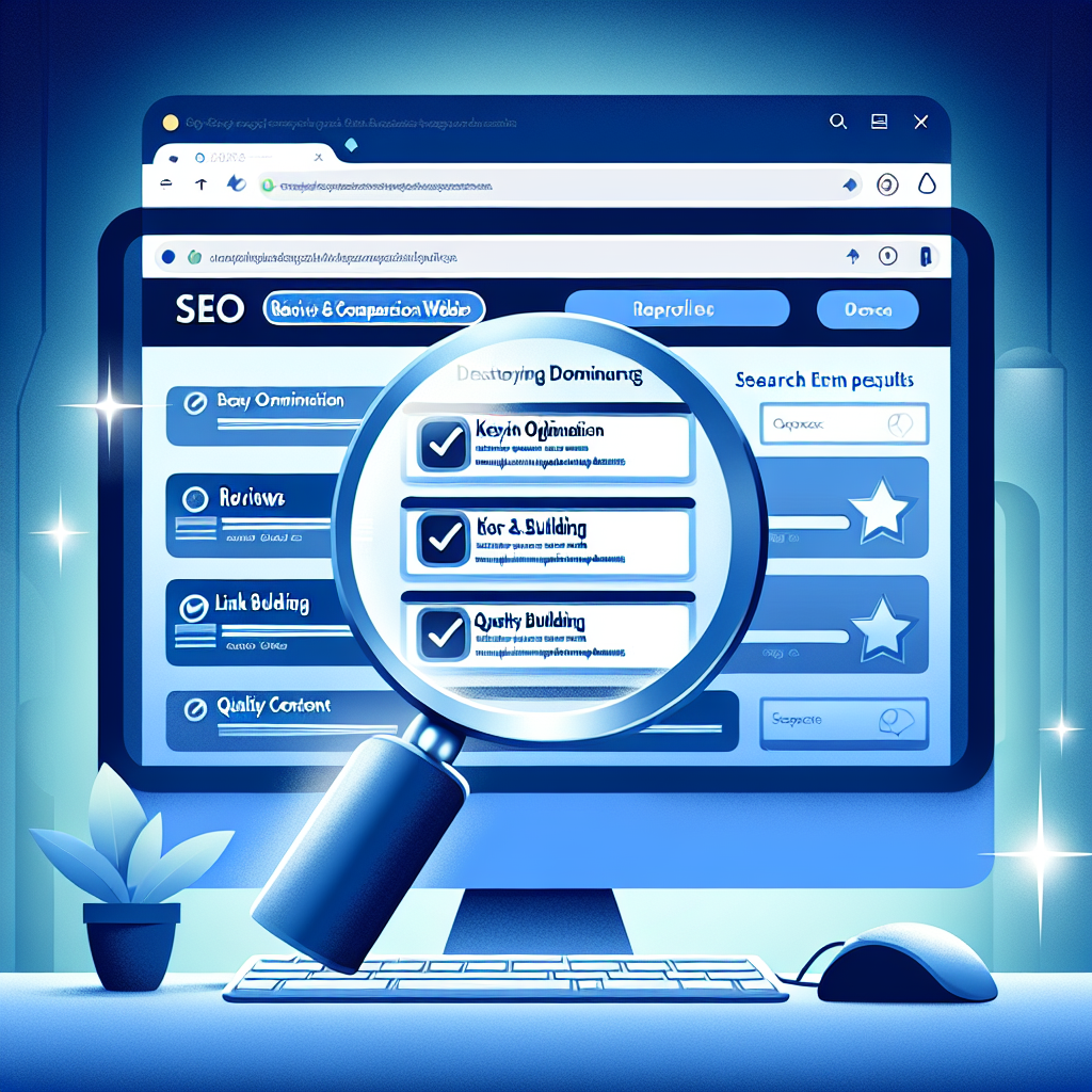 SEO dla Stron z Recenzjami i Porównywarkami: Jak Zdominować Wyniki Wyszukiwania?