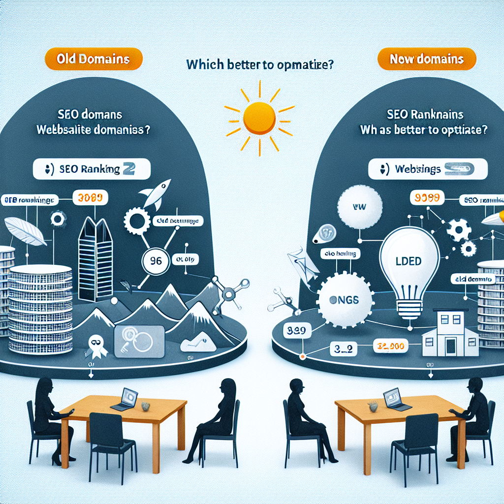 Stare Domeny vs. Nowe Domeny: Co Lepiej Wypozycjonować?