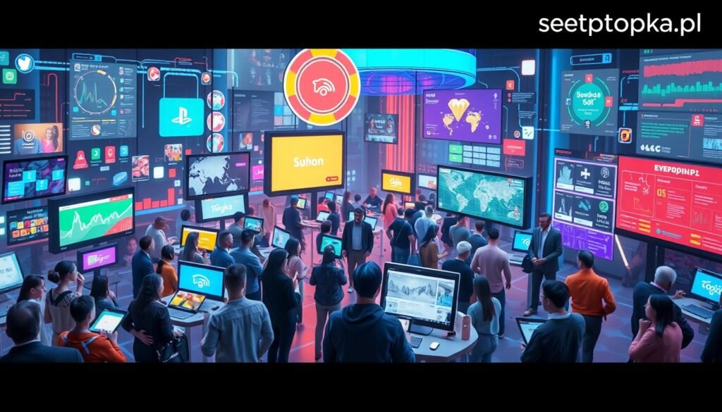 angażujące treści, multimedia, interaktywność treści