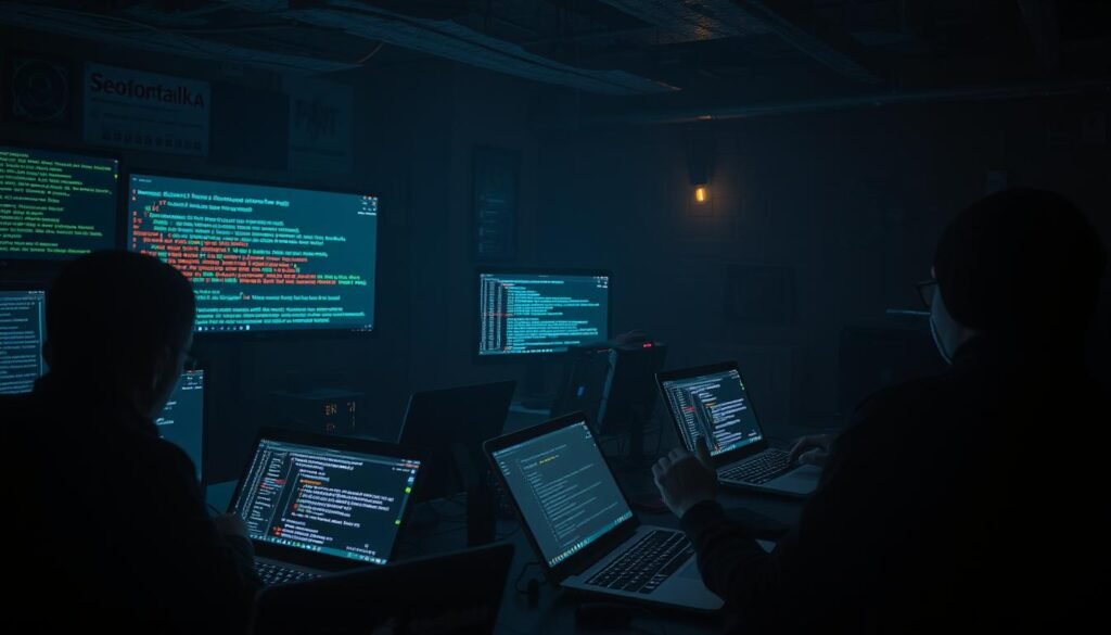 tworzenie treści w dark webie