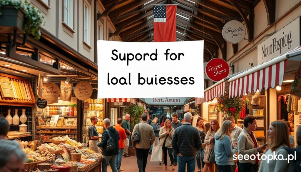 wsparcie lokalnych firm