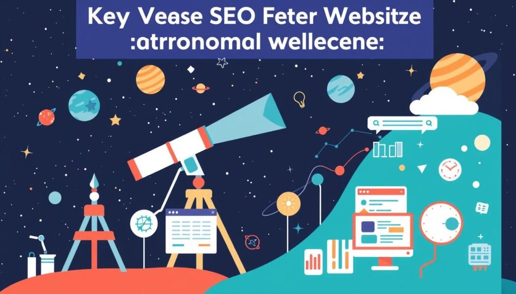 Kluczowe czynniki SEO dla witryn astronomicznych
