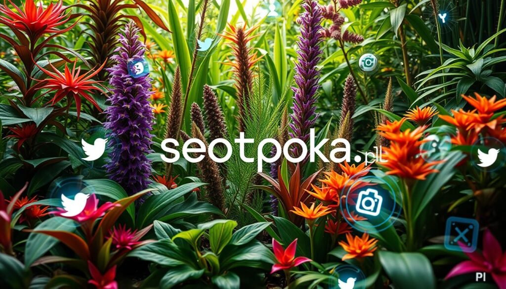 media społecznościowe w promocji bloga o rzadkich roślinach