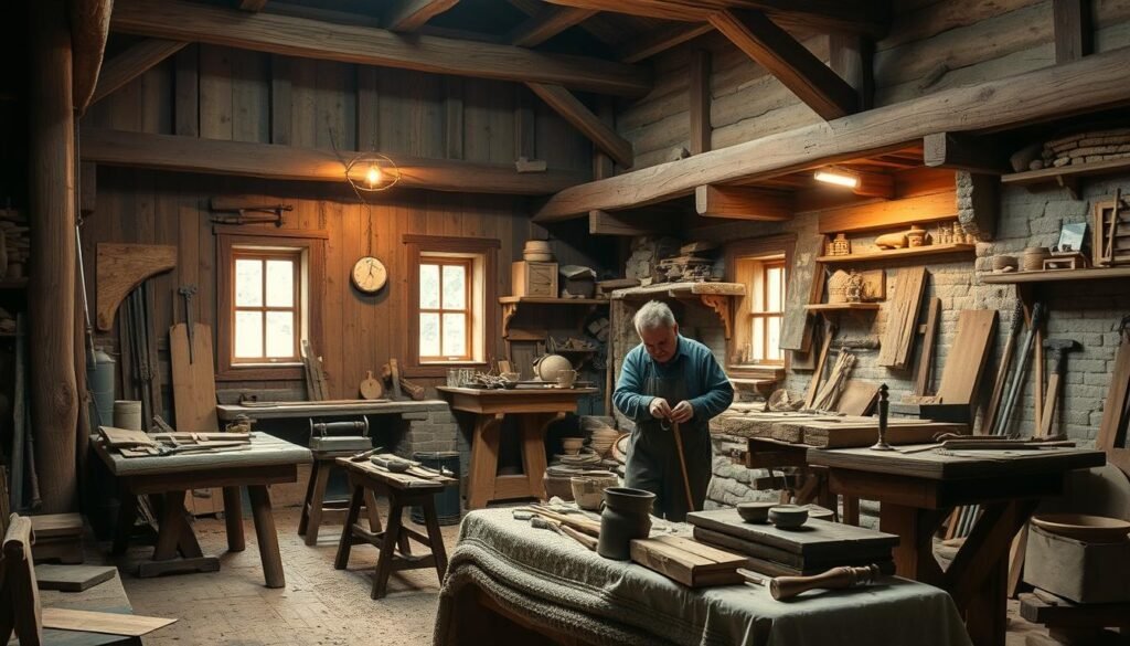 tradycyjne rzemiosło w budownictwie