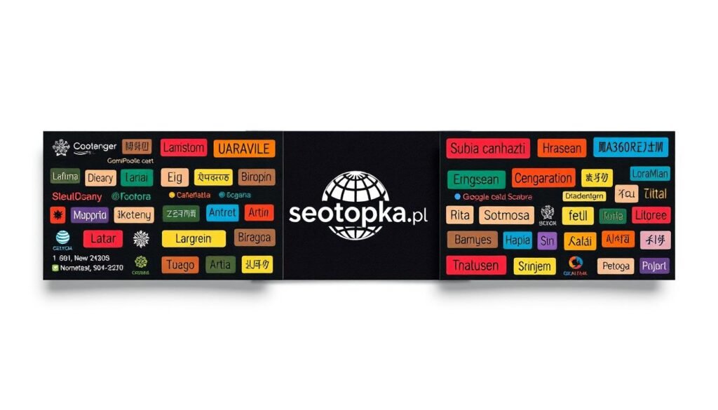 wizytówki wielojęzyczne