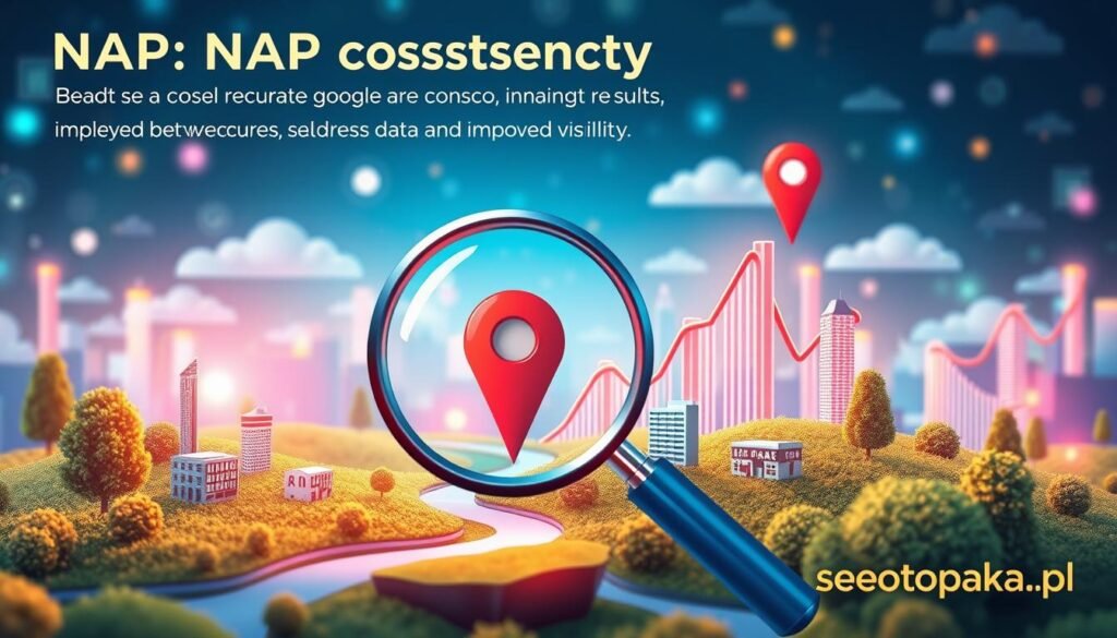 wpływ NAP na wyniki Google
