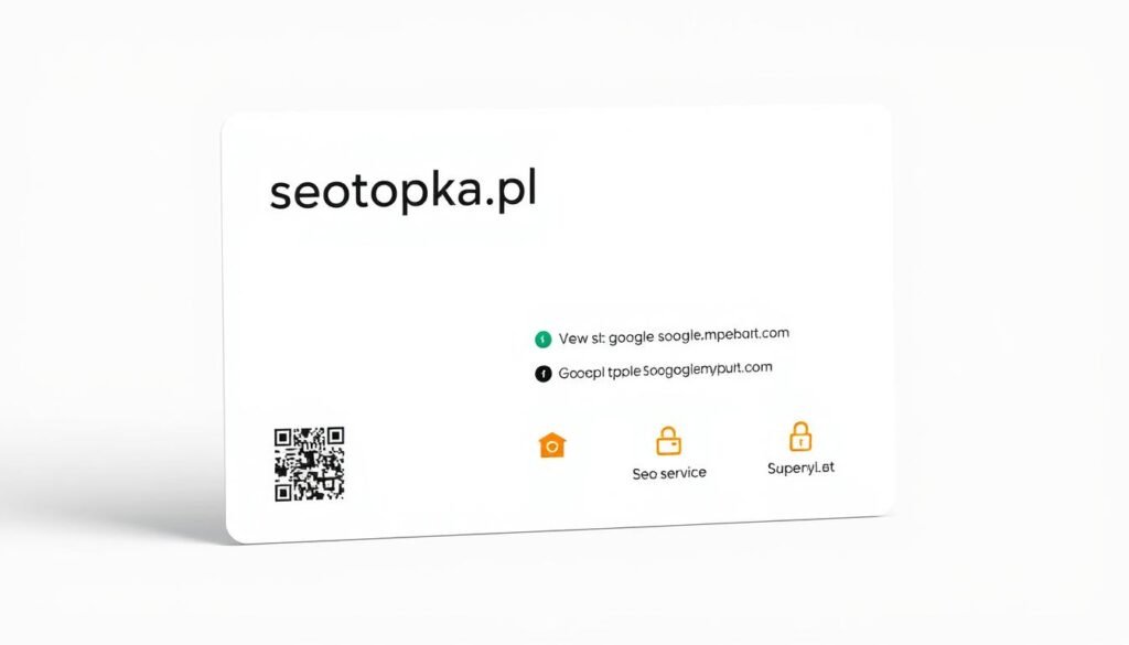 Google Moja Firma wizytówka online